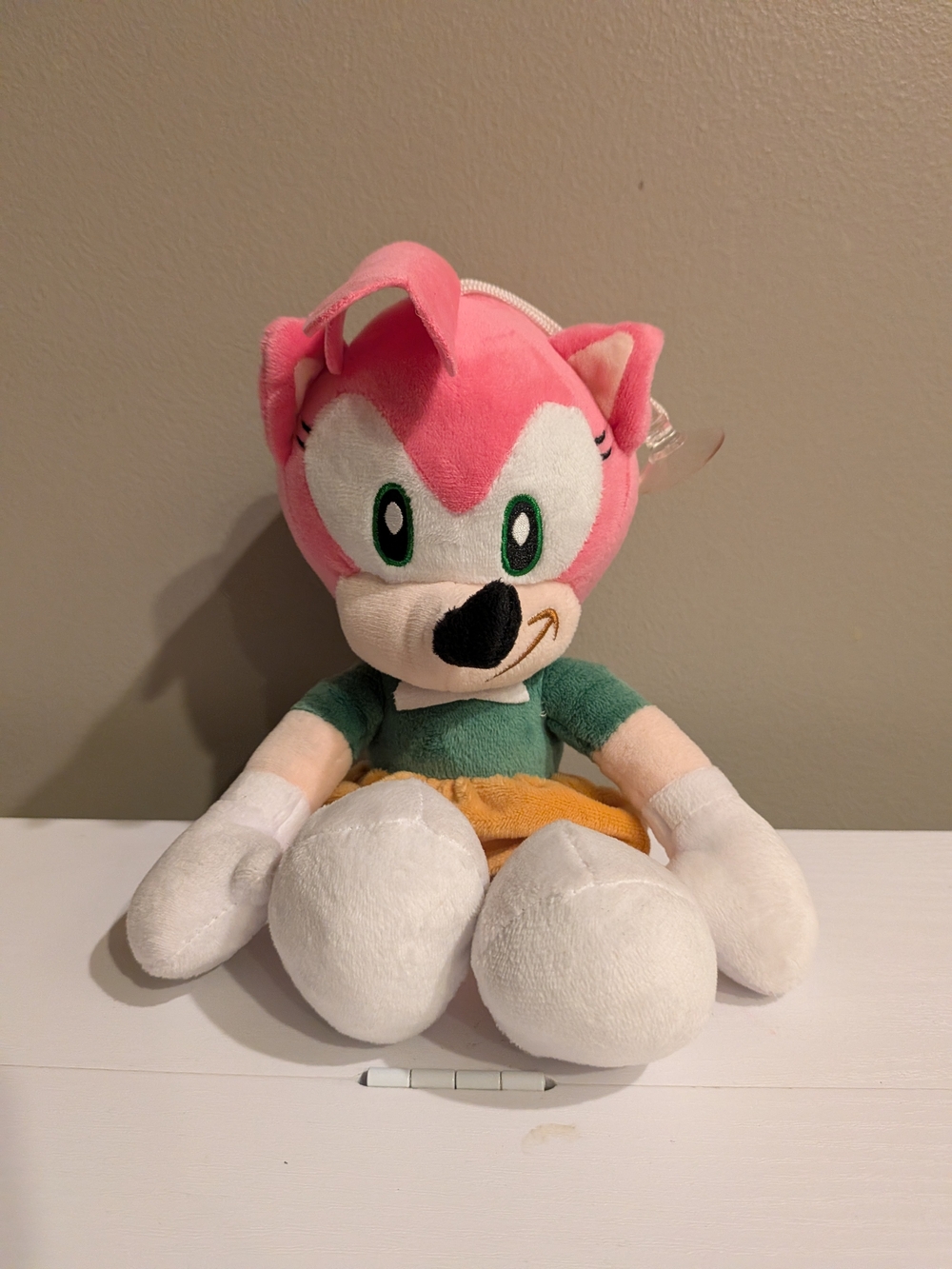 Sonic The Hedgehog Amy Rose 10" Plush w/ Hanging Suction Cup